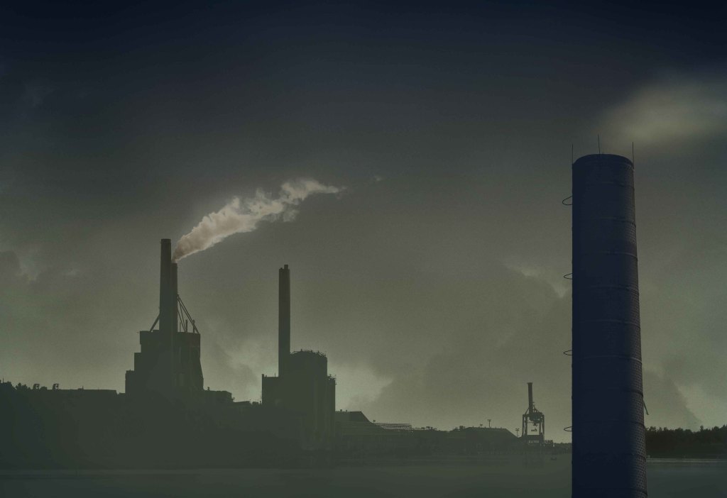 Industrial pollution web