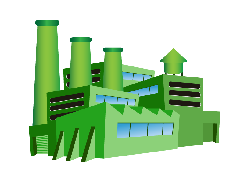 green-cartoon-factory